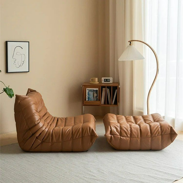 ALETHEA Faux Leather Lounge chair