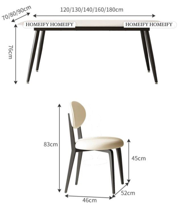 LARISSA Modern French Dining Table