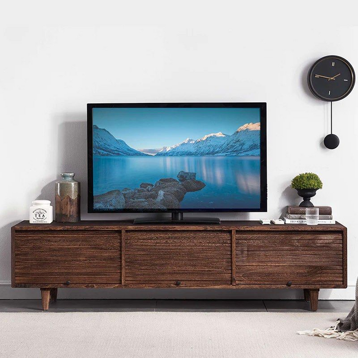 TAVRA Solid Wood TV Stand