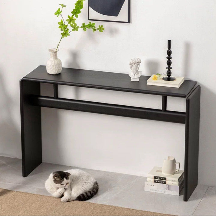 ALARIC Modern Solid Wood Console Table