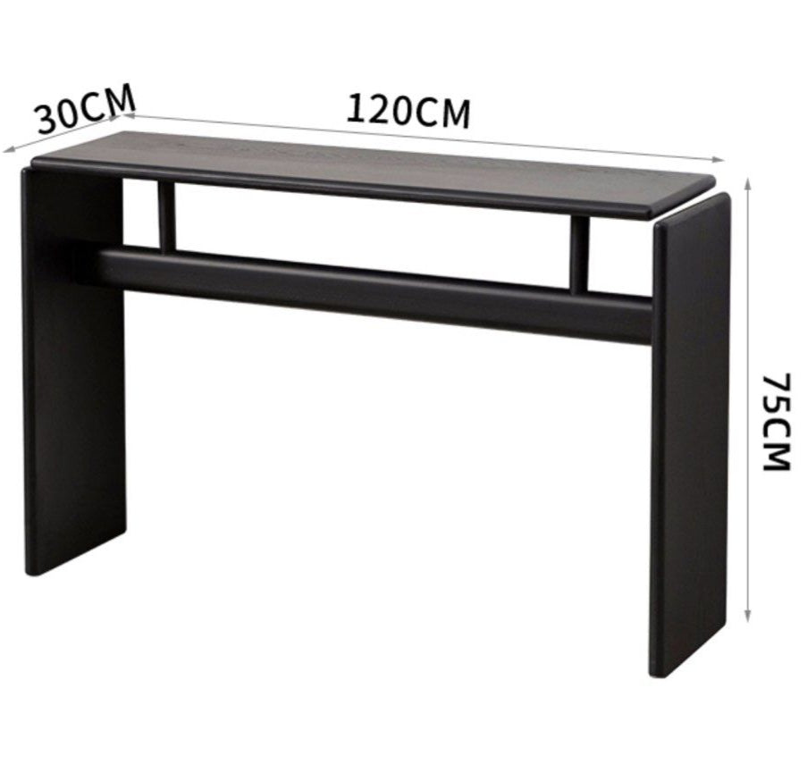 ALARIC Modern Solid Wood Console Table
