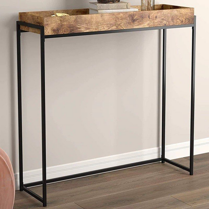 ALEXEI Minimalist Solid Wood Console Table