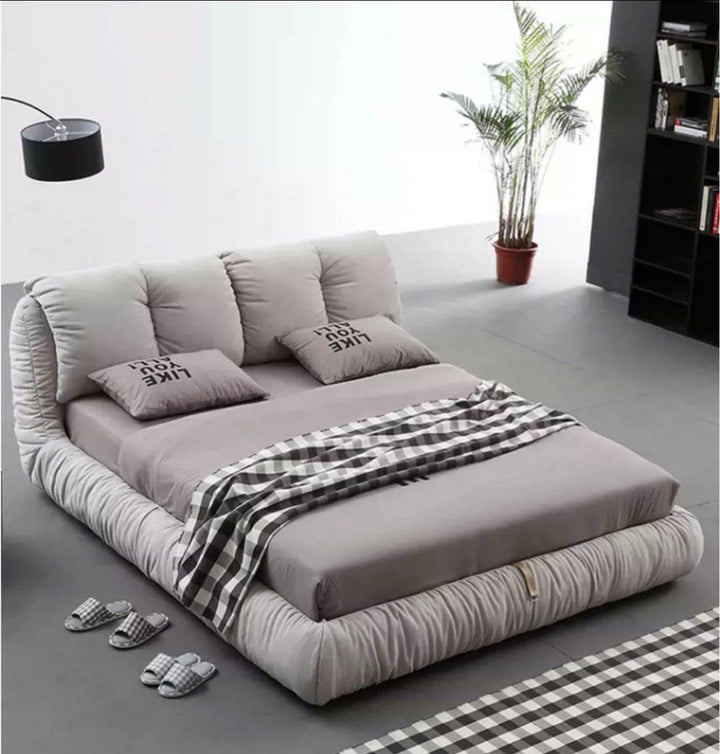 KYUN Modern Fabric Bedframe