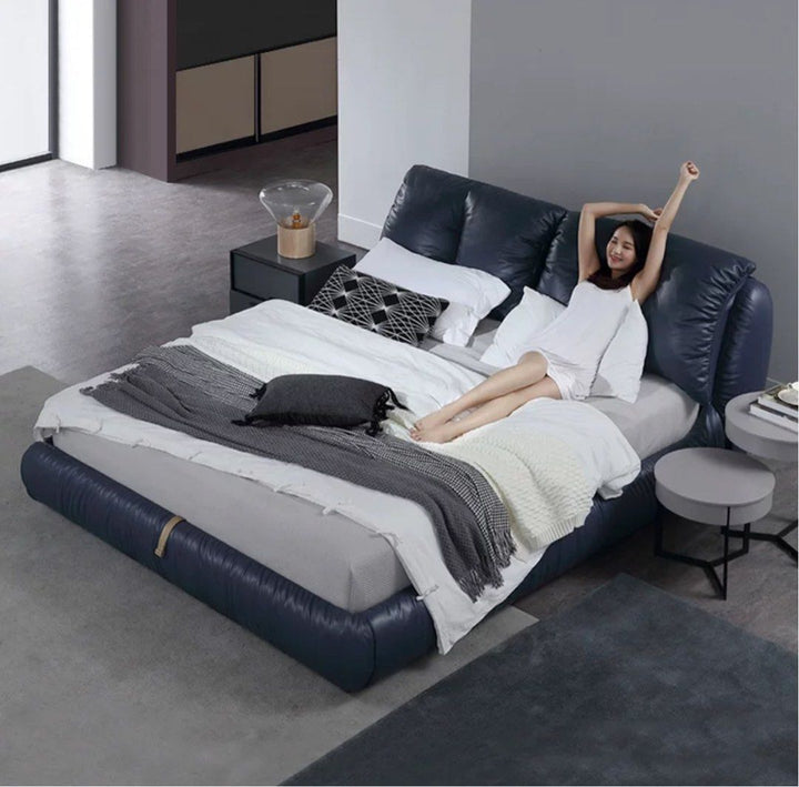 KYUN Modern Fabric Bedframe
