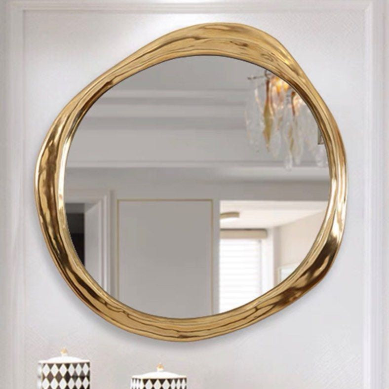 KYZY Gold Wall Mirror