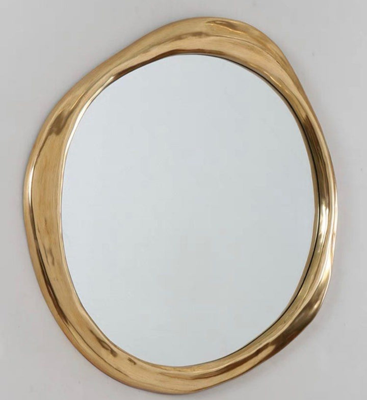 KYZY Gold Wall Mirror