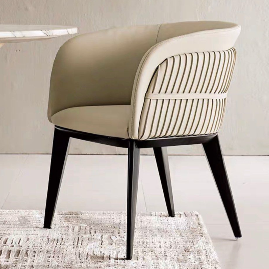 REN Leather Dining Chair - Radical Homes Singapore