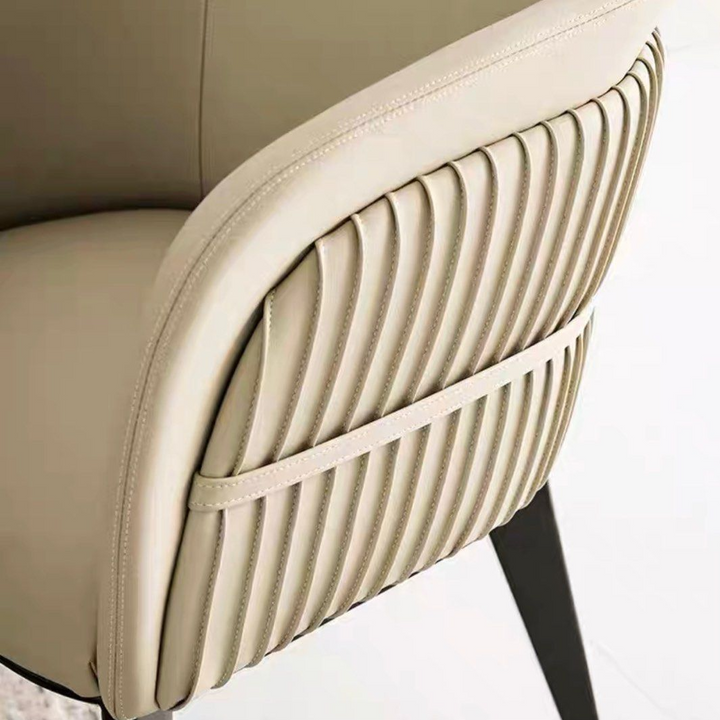 REN Leather Dining Chair - Radical Homes Singapore