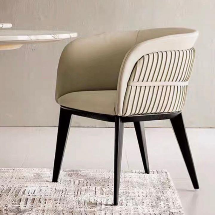 REN Leather Dining Chair - Radical Homes Singapore