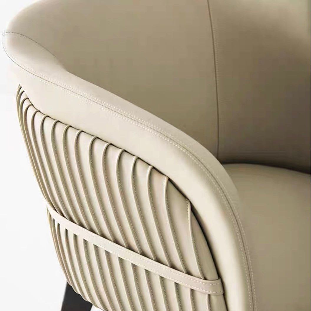 REN Leather Dining Chair - Radical Homes Singapore