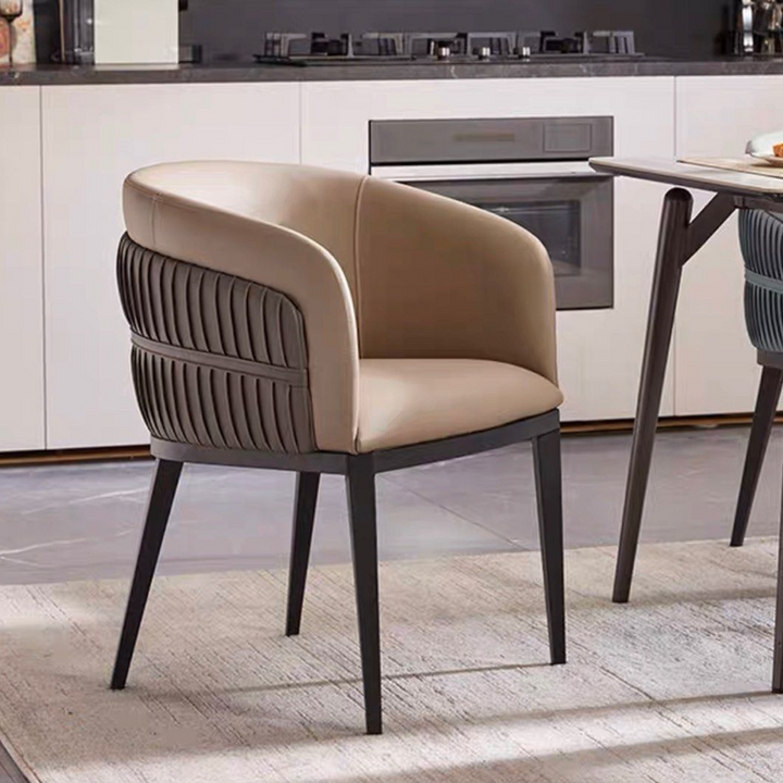 REN Leather Dining Chair - Radical Homes Singapore