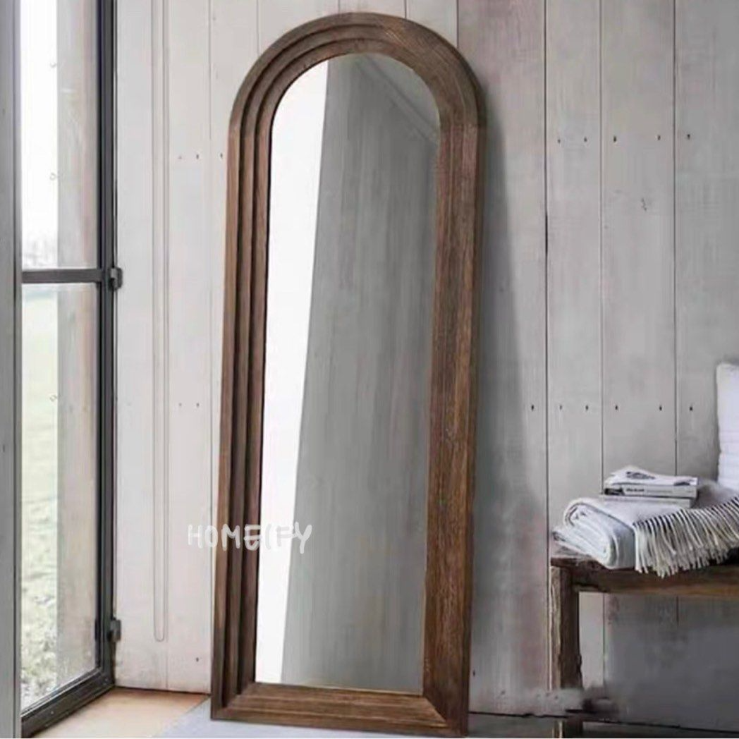 LAC Rustic Standing Mirror
