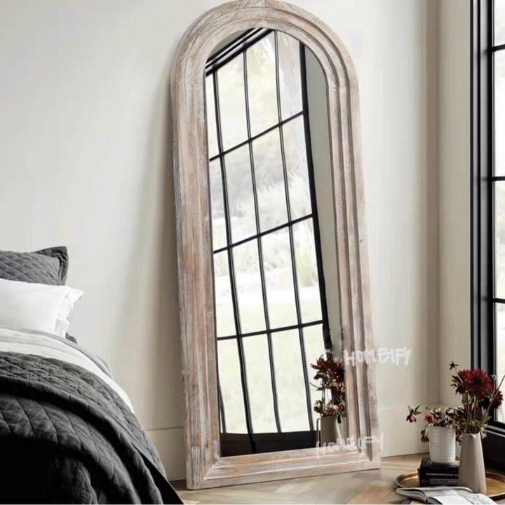 LAC Rustic Standing Mirror