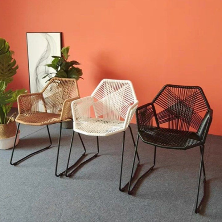 JUXON Modern Outdoor Rattan Chair