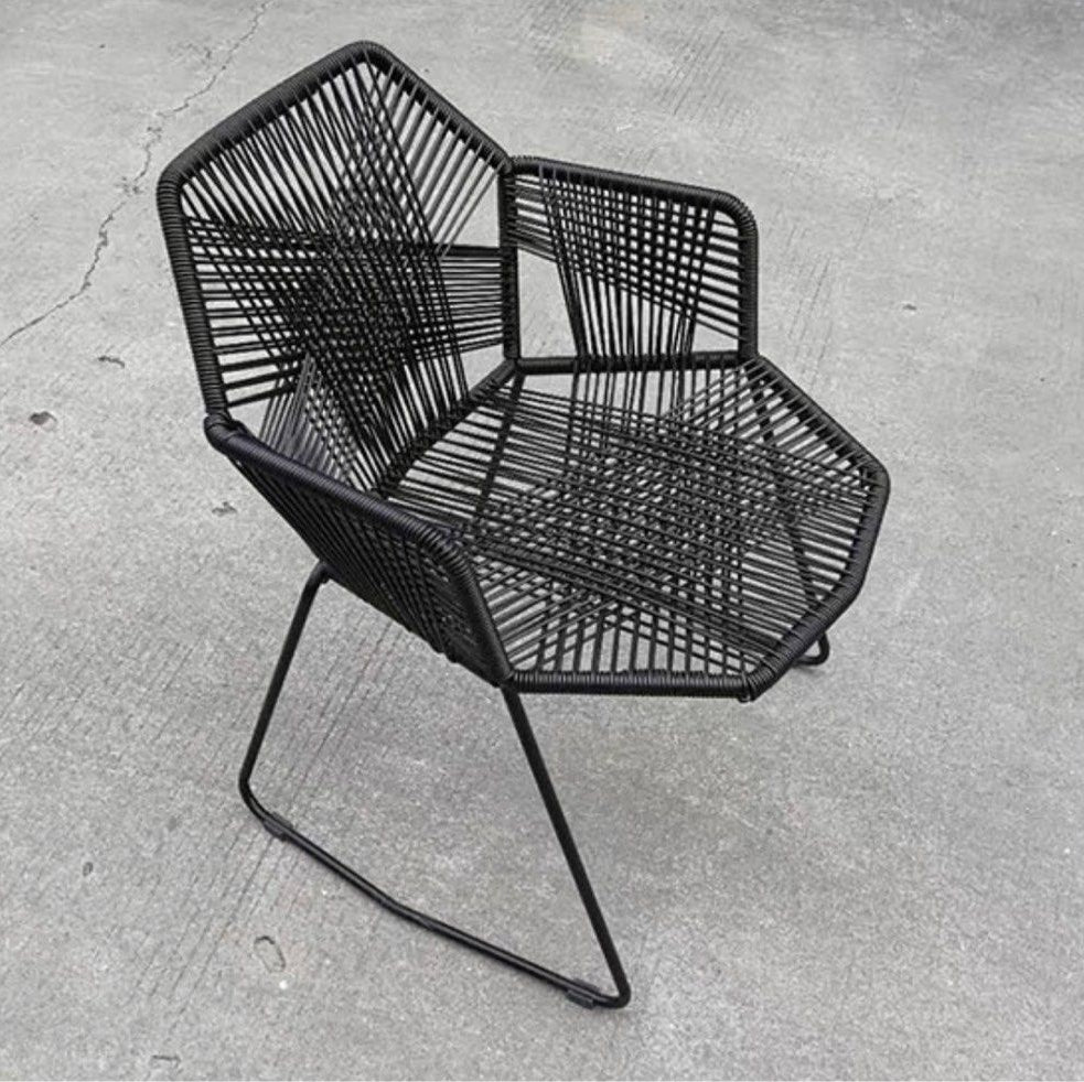 JUXON Modern Outdoor Rattan Chair