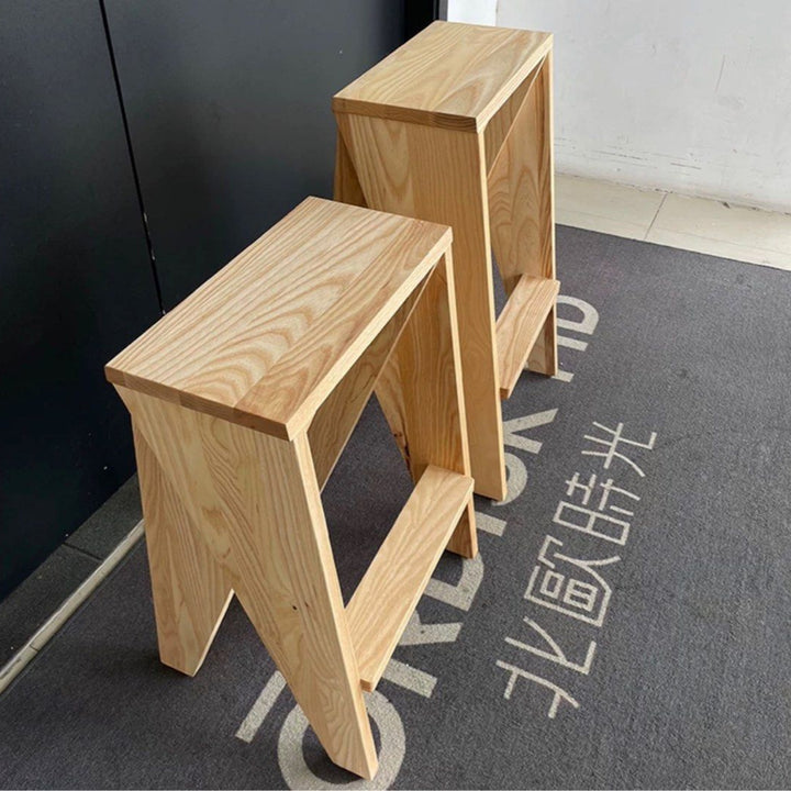 OMFELS Modern Ladder Bar Stool