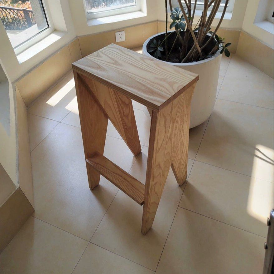 OMFELS Modern Ladder Bar Stool