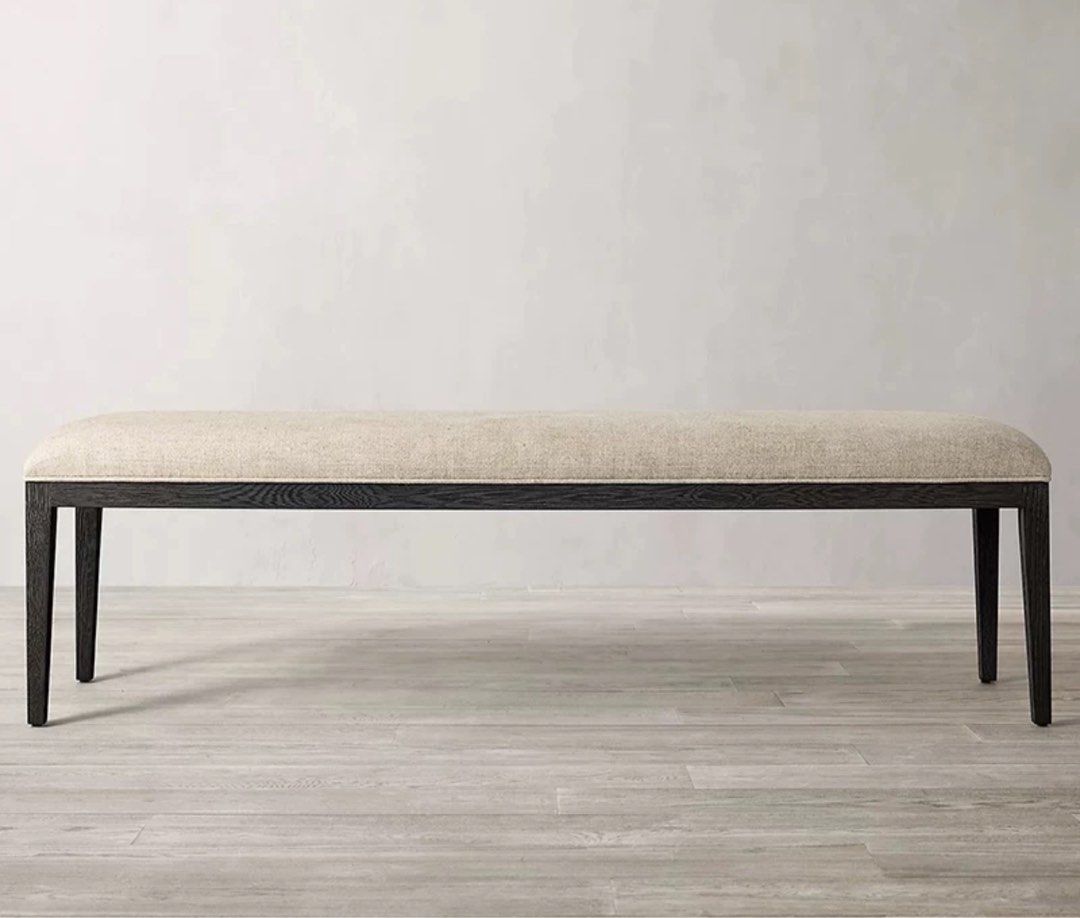 PAULSON Modern Solid Wood Bench