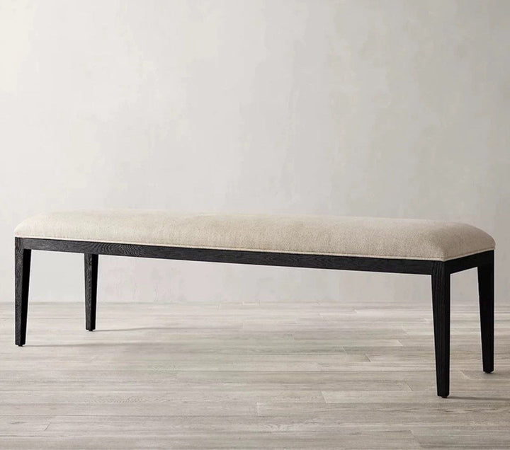 PAULSON Modern Solid Wood Bench