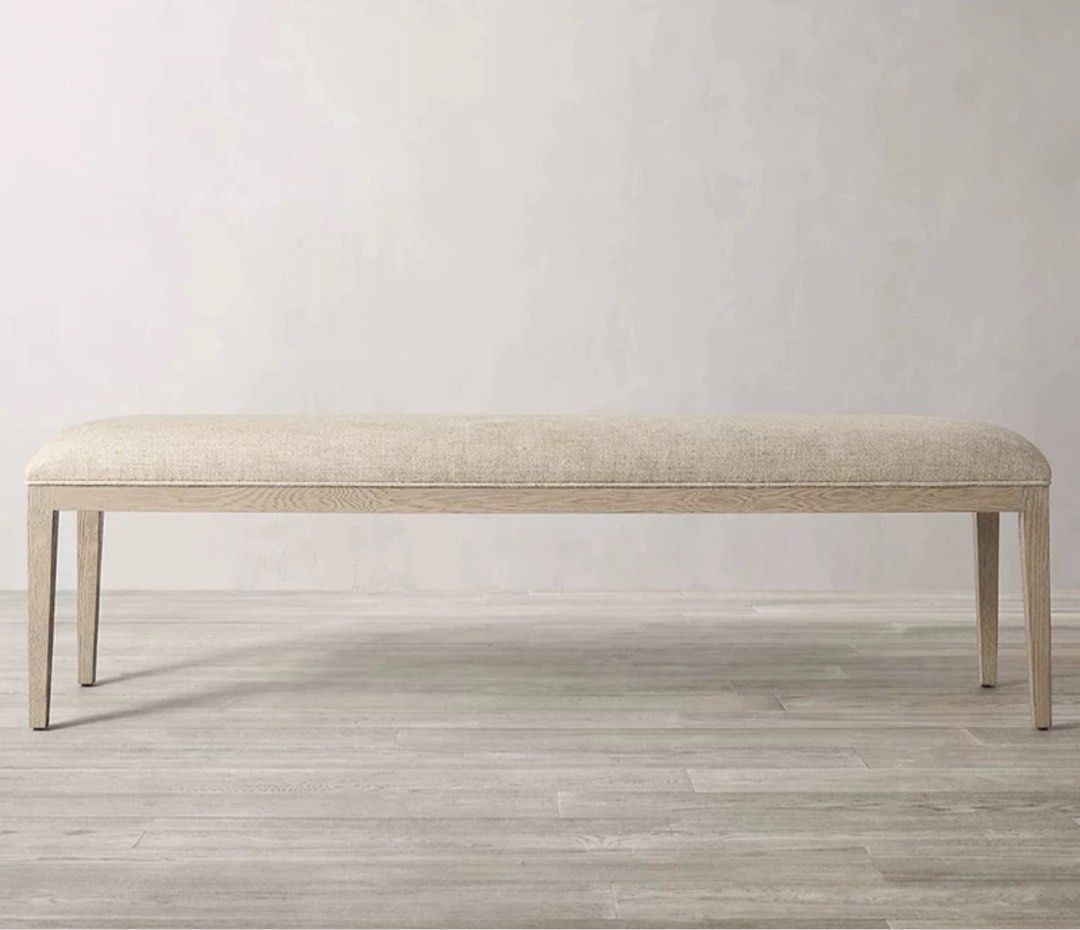 PAULSON Modern Solid Wood Bench
