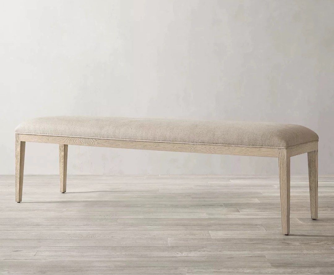 PAULSON Modern Solid Wood Bench