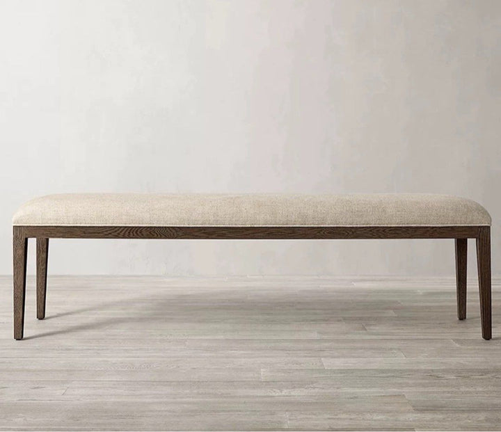 PAULSON Modern Solid Wood Bench