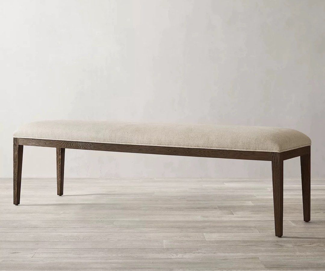 PAULSON Modern Solid Wood Bench