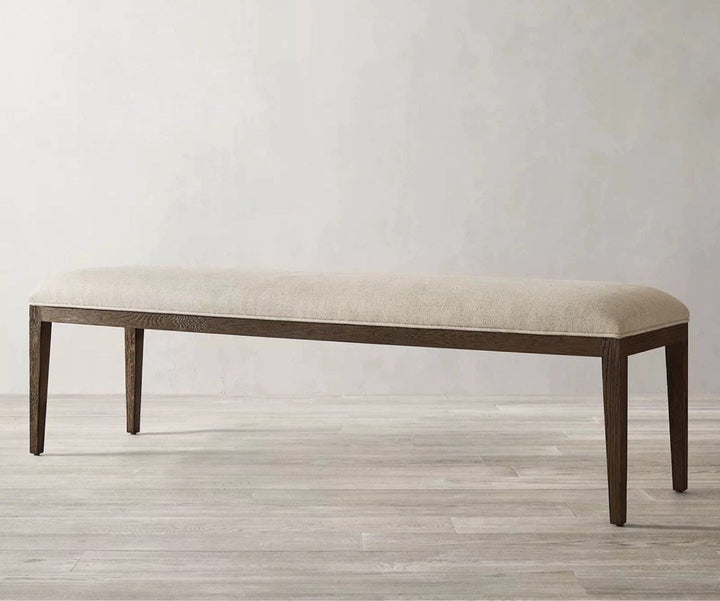 PAULSON Modern Solid Wood Bench