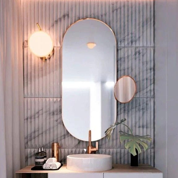 LAIE Stainless Steel Wall Mirror