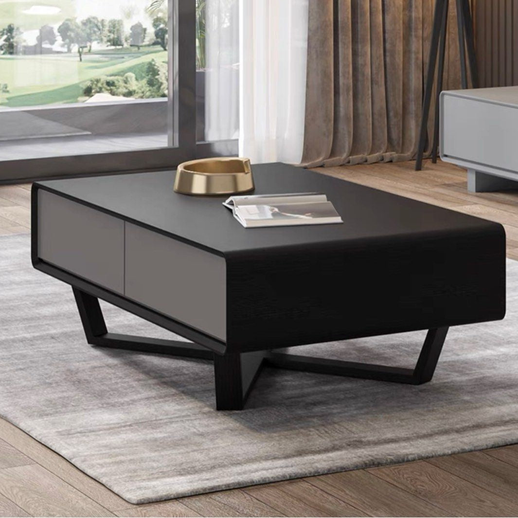 GRASSI Modern Wood Coffee Table