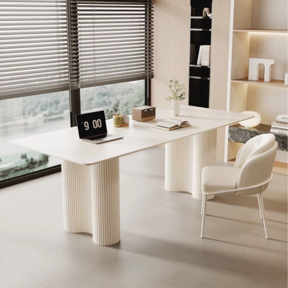 LUCIAN Modern Sintered Stone Study Desk