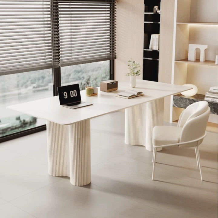 LUCIAN Modern Sintered Stone Study Desk