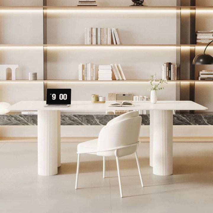LUCIAN Modern Sintered Stone Study Desk