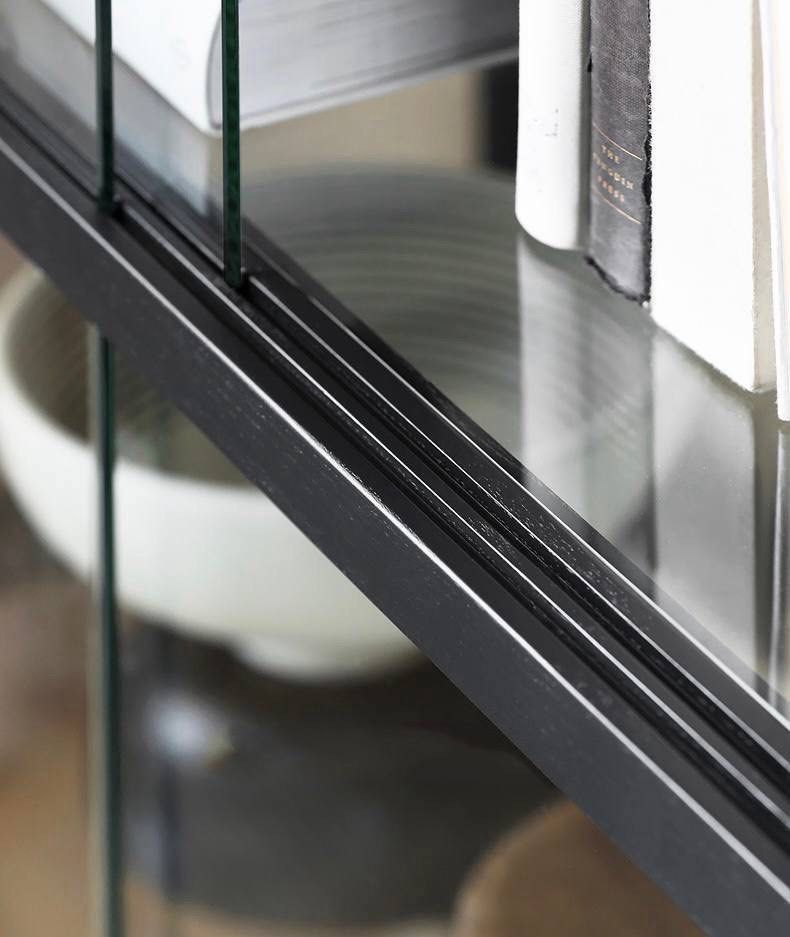 LANDOR Modern Glass Display Cabinet