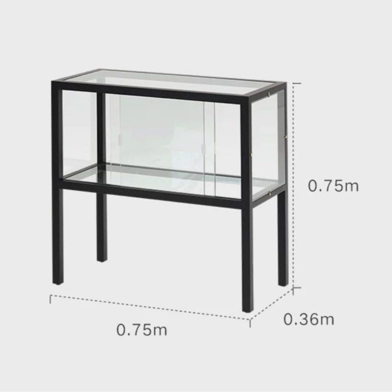 LANDOR Modern Glass Display Cabinet