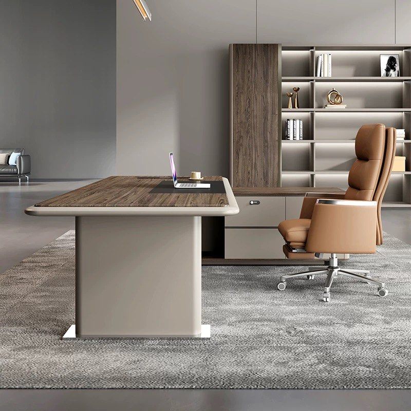LAROIE Modern L Shaped Office Table