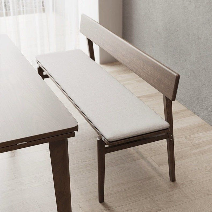 GARRICK Modern Solid Wood Dining Bench