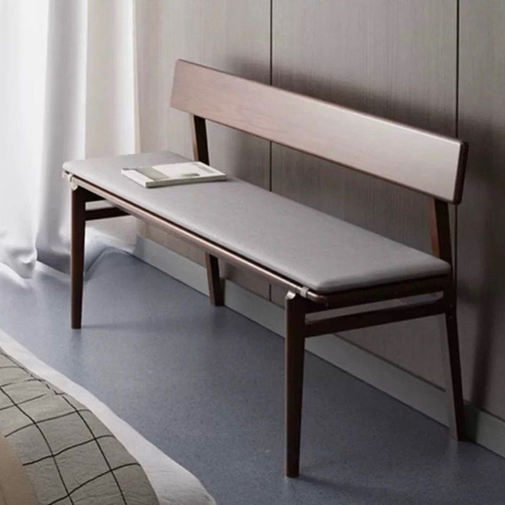 GARRICK Modern Solid Wood Dining Bench