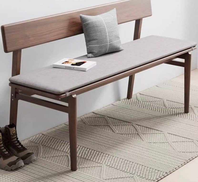 GARRICK Modern Solid Wood Dining Bench