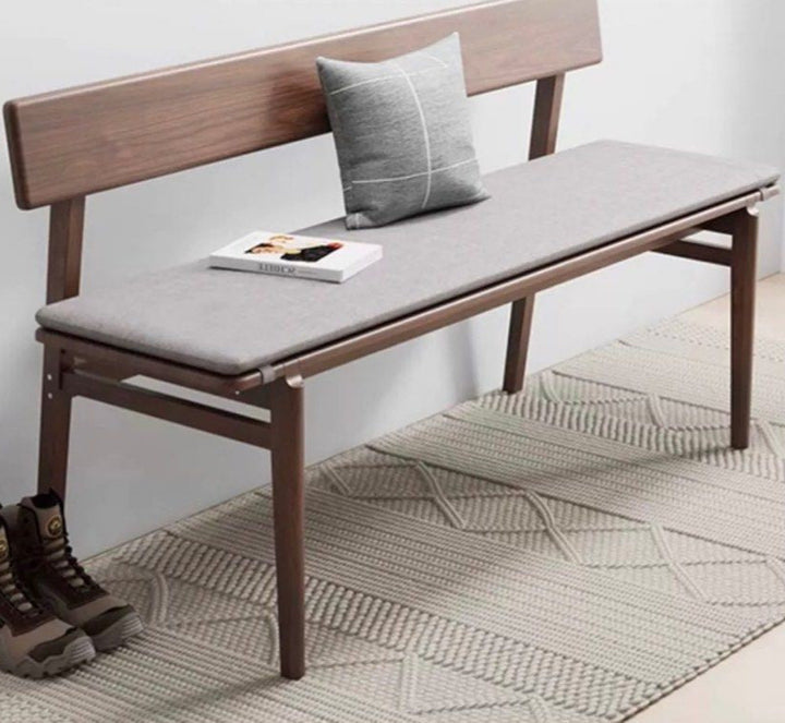 GARRICK Modern Solid Wood Dining Bench