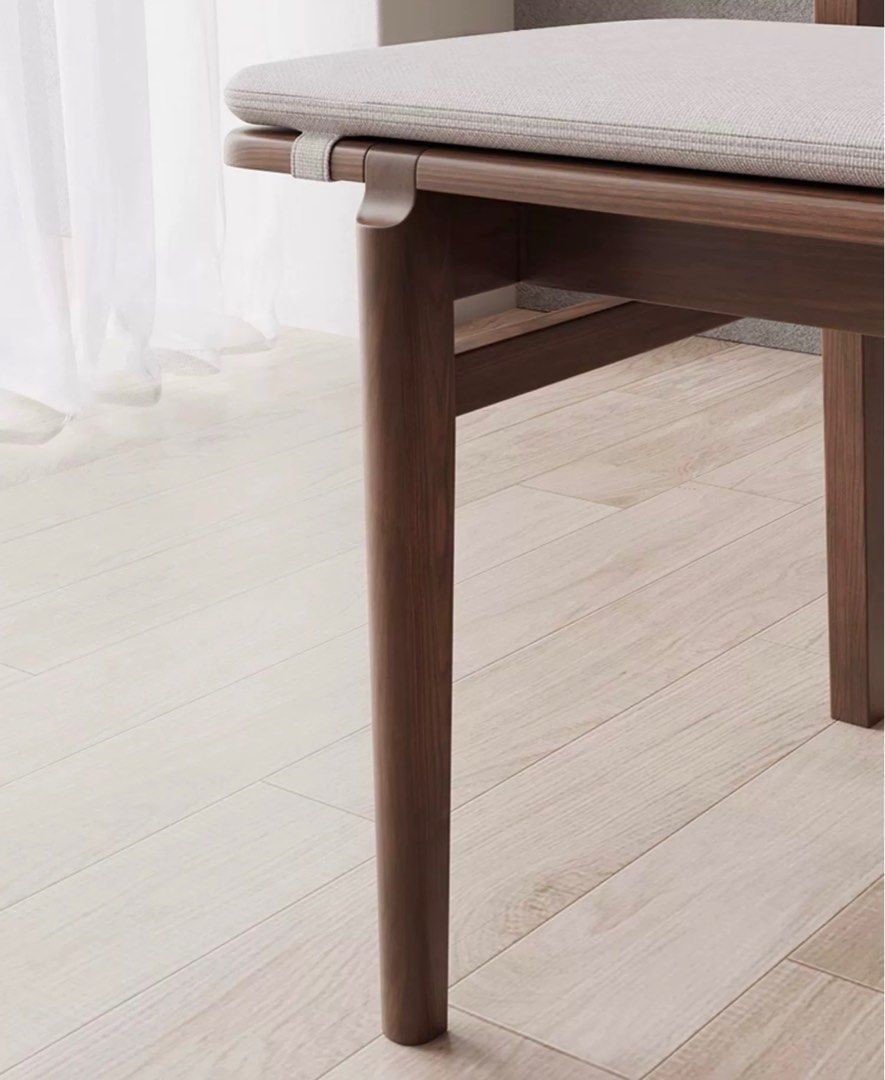 GARRICK Modern Solid Wood Dining Bench
