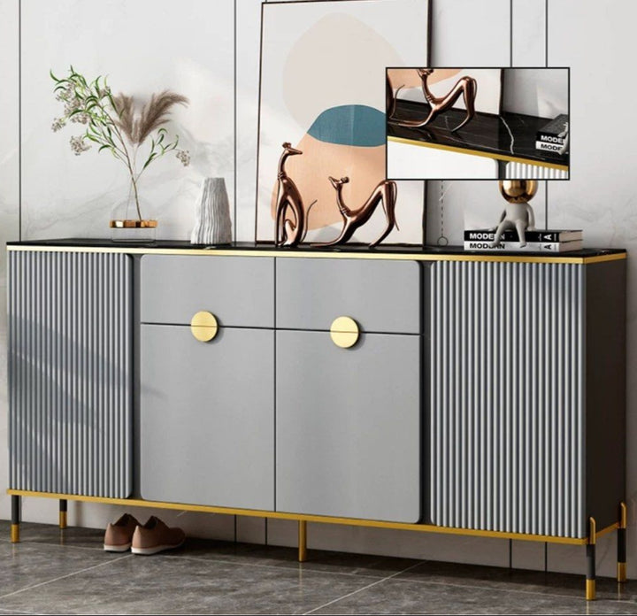 NORTH Modern Sintered Stone Sideboard