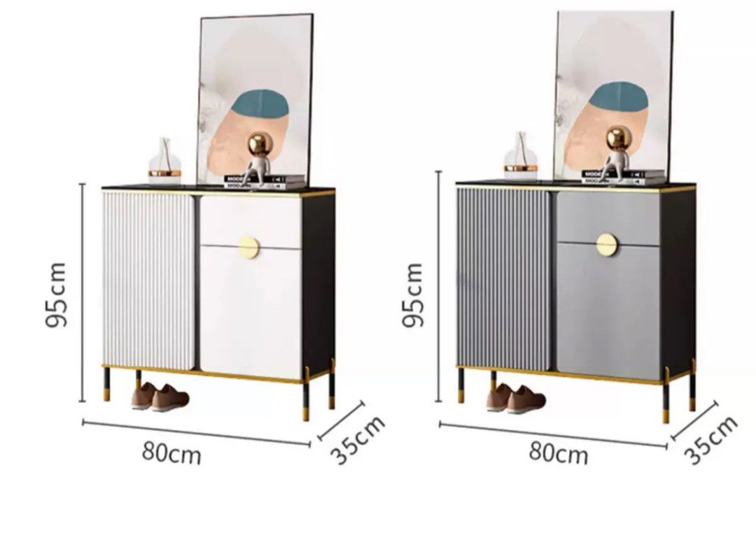 NORTH Modern Sintered Stone Sideboard