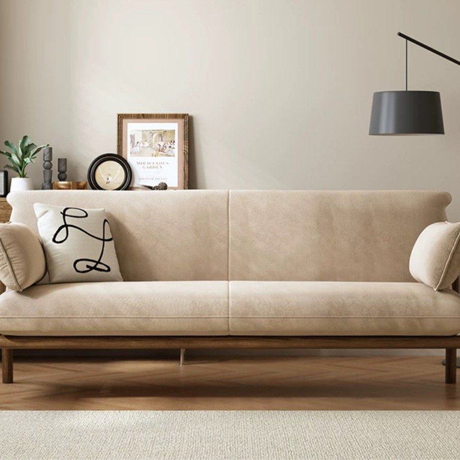 YUKIHO Japandi Solid Wood Sofa