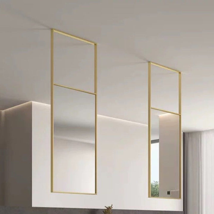 LEEDON Modern Suspended Wall Mirror