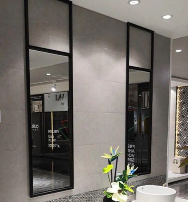 LEEDON Modern Suspended Wall Mirror
