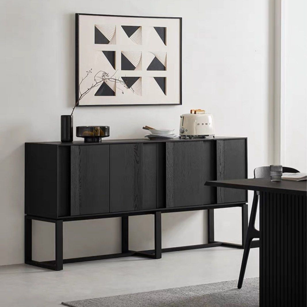SERANTI Modern Solid Wood Sideboard