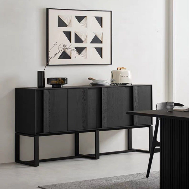 SERANTI Modern Solid Wood Sideboard