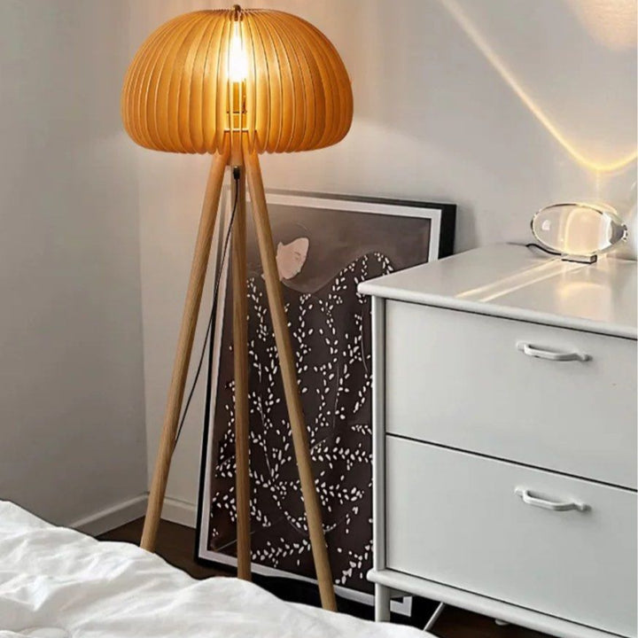 LENNA Japandi Table & Floor Lamp