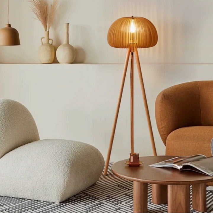LENNA Japandi Table & Floor Lamp